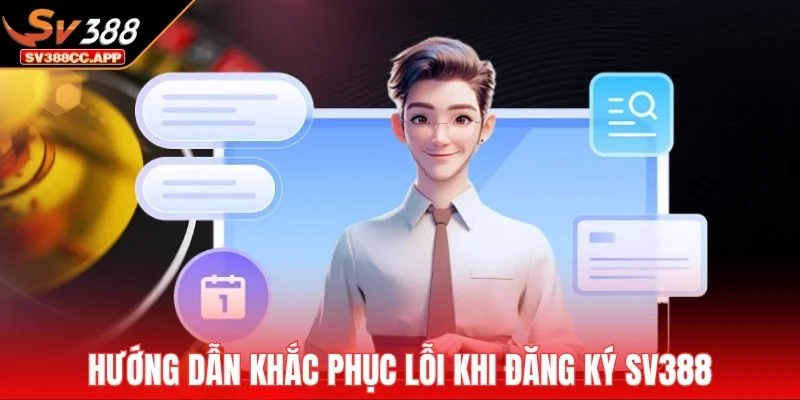 Hướng dẫn khắc phục lỗi khi đăng ký SV388